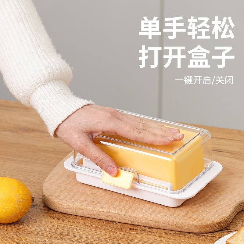 Butter Storage Box Cutting Sub-Packing Storage Box Refrigerator Fresh-Keeping Box Food Grade Frozen Cheese Cheese Slitting Knife - Image 5